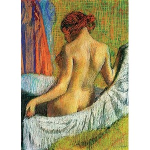 Trefl (37216) - Edgar Degas: "After the bath" - 500 Teile Puzzle