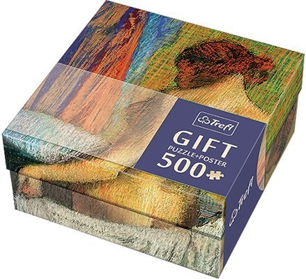 Trefl (37216) - Edgar Degas: "After the bath" - 500 Teile Puzzle