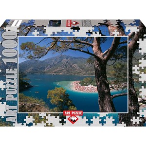 Art Puzzle (71033) - "Dead Sea, Fethiyen Mugla, Turkey" - 1000 Teile Puzzle