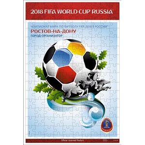 Origami (03841) - "Rostov-on-Don, official poster, FIFA World Cup 2018" - 160 Teile Puzzle