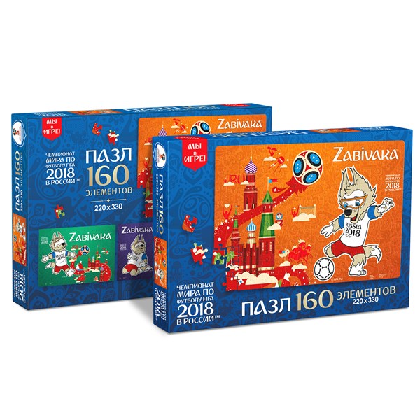 Origami (03824) - "Zabivaka, Penalty kick" - 160 Teile Puzzle