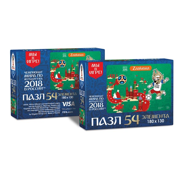 Origami (03782) - "Zabivaka, On the field" - 54 Teile Puzzle