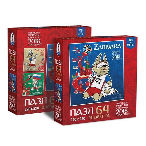 Origami (03792) - "Zabivaka, we won" - 64 Teile Puzzle