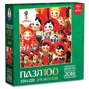 Origami (03804) - "Matryoshka family" - 100 Teile Puzzle