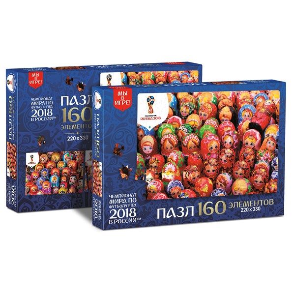 Origami (03827) - "Matryoshka Fair" - 160 Teile Puzzle