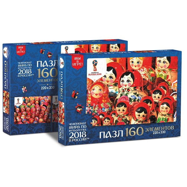 Origami (03829) - "Matryoshka, Best of the Best" - 160 Teile Puzzle