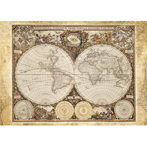 Schmidt Spiele (58178) - "Historische Weltkarte" - 2000 Teile Puzzle