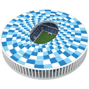 IQ 3D Puzzle (16554) - "Stadium Nizhny Novgorod" - 190 Teile Puzzle