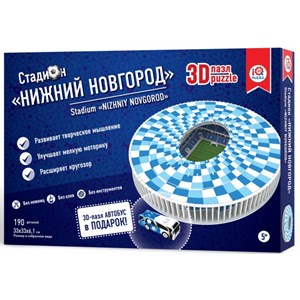 IQ 3D Puzzle (16554) - "Stadium Nizhny Novgorod" - 190 Teile Puzzle