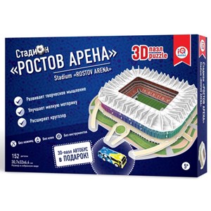 IQ 3D Puzzle (16549) - "Stadium Rostov Arena" - 152 Teile Puzzle