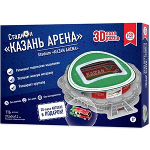 IQ 3D Puzzle (16547) - "Stadium Kazan Arena" - 116 Teile Puzzle