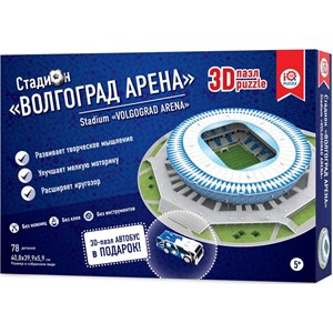 IQ 3D Puzzle (16550) - "Stadium Volgograd Arena" - 78 Teile Puzzle