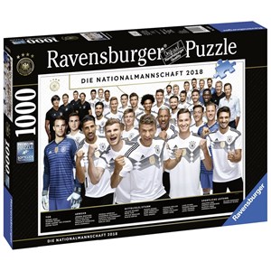 Ravensburger (19856) - "Weltmeisterschaft 2018 - Die nationalmannschaft" - 1000 Teile Puzzle