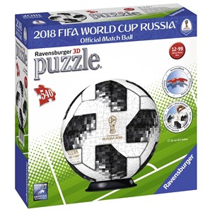Ravensburger (12437) - "Match Ball 2018 FIFA Weltmeisterschaft" - 540 Teile Puzzle