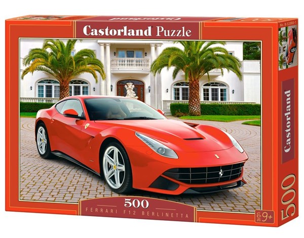Castorland (B-52080) - "Ferrari F12 Berlinetta" - 500 Teile Puzzle