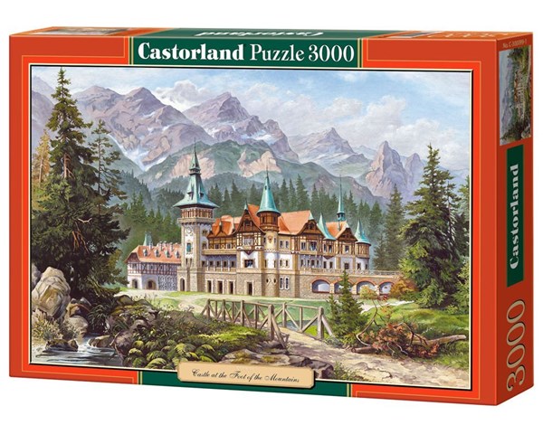 Castorland (C-300099) - "Castle at The Foot of The Mountains" - 3000 Teile Puzzle