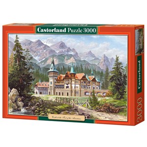 Castorland (C-300099) - "Castle at The Foot of The Mountains" - 3000 Teile Puzzle