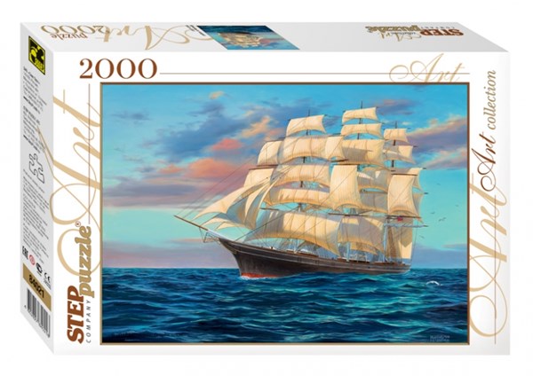 Step Puzzle (84021) - "Zurück auf dem Meer" - 2000 Teile Puzzle