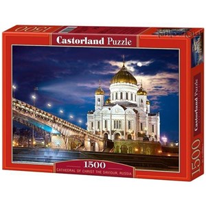 Castorland (C-150533) - "Cathedral of Christ the Saviour, Russia" - 1500 Teile Puzzle