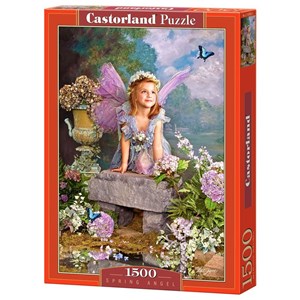 Castorland (150892) - "Spring Angel" - 1500 Teile Puzzle