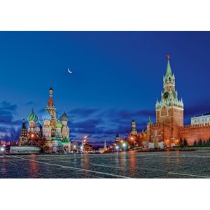 Step Puzzle (83051) - "Red Square, Moscow" - 1500 Teile Puzzle