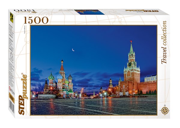 Step Puzzle (83051) - "Red Square, Moscow" - 1500 Teile Puzzle