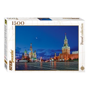 Step Puzzle (83051) - "Red Square, Moscow" - 1500 Teile Puzzle
