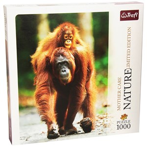 Trefl (10514) - "Orangutan, Indonesia" - 1000 Teile Puzzle