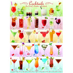 Eurographics (6000-0588) - "Cocktails" - 1000 Teile Puzzle