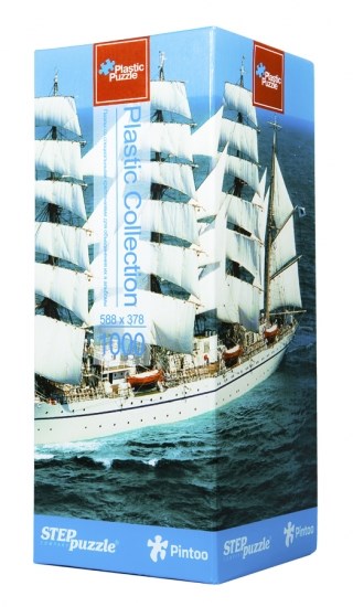 Step Puzzle (98014) - "Segelschiff Kaiwo Maru II" - 1000 Teile Puzzle