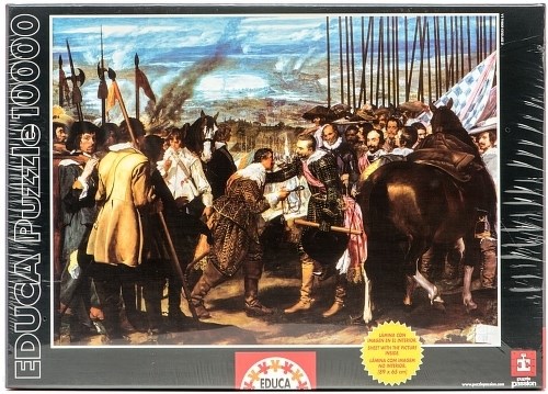 Educa (13433) - Diego Velázquez: "The Surrender of Breda" - 10000 Teile Puzzle