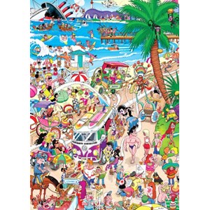Heye (29411) - Robert J. Crisp: "Boardwalk" - 1000 Teile Puzzle