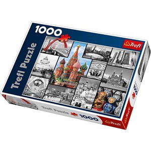 Trefl (10380) - "Moscow Collage" - 1000 Teile Puzzle