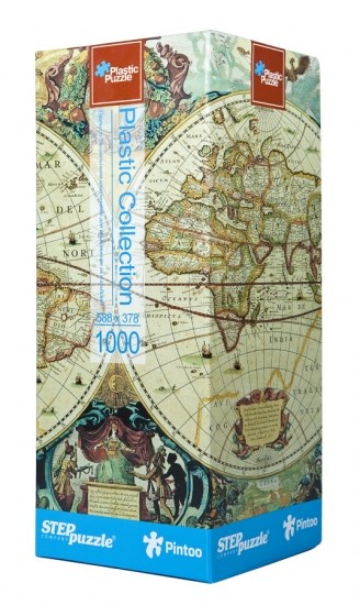 Step Puzzle (98016) - "Historical Map" - 1000 Teile Puzzle