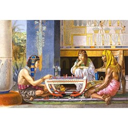 Castorland (C-102778) - Lawrence Alma-Tadema: "Egyptian Chess Players" - 1000 Teile Puzzle