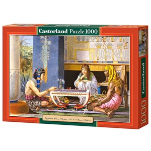 Castorland (C-102778) - Lawrence Alma-Tadema: "Egyptian Chess Players" - 1000 Teile Puzzle
