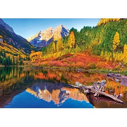 Trefl (10353) - "Maroon Lake Aspen" - 1000 Teile Puzzle