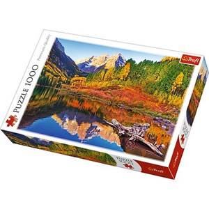 Trefl (10353) - "Maroon Lake Aspen" - 1000 Teile Puzzle