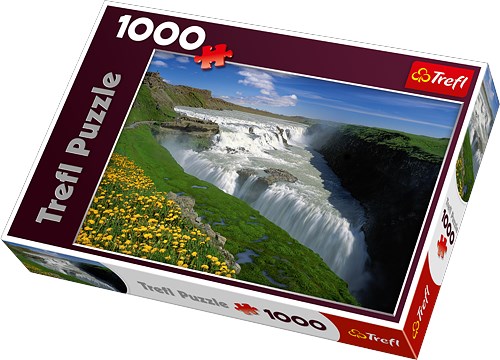 Trefl (10314) - "Golden Falls, Iceland" - 1000 Teile Puzzle