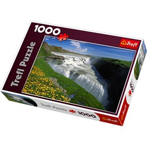 Trefl (10314) - "Golden Falls, Iceland" - 1000 Teile Puzzle
