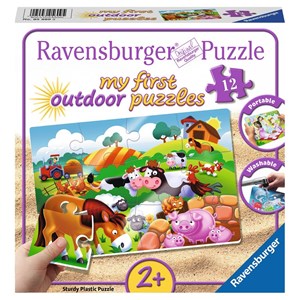 Ravensburger (56095) - "Liebe Bauernhoftiere" - 12 Teile Puzzle