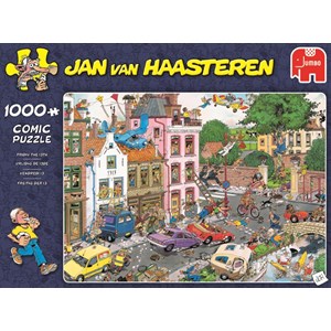 Jumbo (19069) - Jan van Haasteren: "Freitag der 13." - 1000 Teile Puzzle