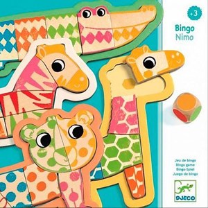 Djeco (01661) - "Bingonimo" - 6 Teile Puzzle