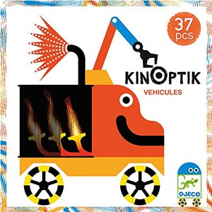 Djeco (05601) - "Kinoptik Vehicles" - 37 Teile Puzzle