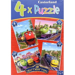 Castorland (B-PU04132) - "Chuggington" - 8 12 15 20 Teile Puzzle