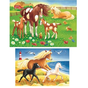 Ravensburger (07561) - "Horses" - 12 Teile Puzzle