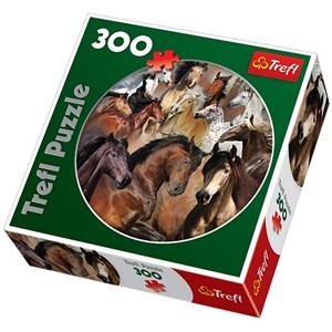 Trefl (39043) - "Horses" - 300 Teile Puzzle