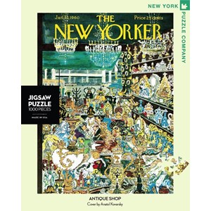New York Puzzle Co (NPZNY1719) - "Antiquitätenhandel" - 1000 Teile Puzzle