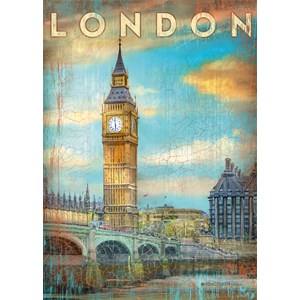 Schmidt Spiele (59585) - Patrick Reid O’Brien: "London" - 1000 Teile Puzzle