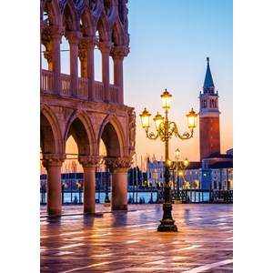 Schmidt Spiele (58320) - "Ein Abend auf der Piazzetta" - 500 Teile Puzzle